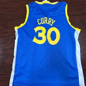 Steph curry golden state warriors youth large jersey